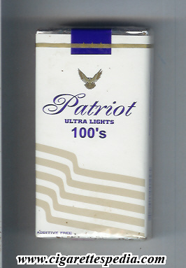 patriot american version blue patriot ultra lights l 20 s usa