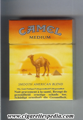 camel with sun smooth american blend medium ks 25 h germany usa