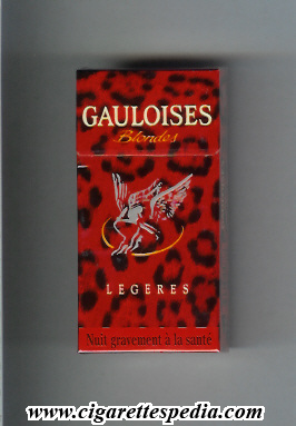 gauloises blondes collection design liberte toujours jaguar legeres ks 10 h red france
