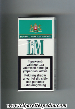 l m menthol distinctively smooth menthol cool ks 10 h switzerland finland