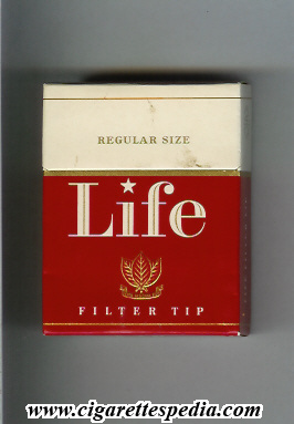 life filter tip s 20 h red white usa
