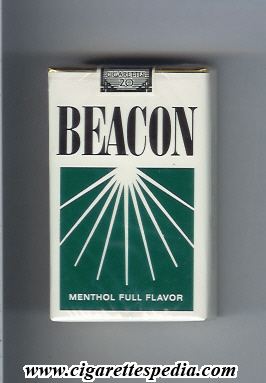 beacon menthol full flavor ks 20 s usa