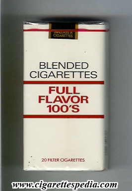 blended cigarettes full flavor l 20 s usa