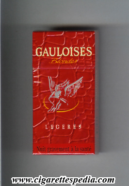 gauloises blondes collection design liberte toujours alligator legeres ks 10 h red france