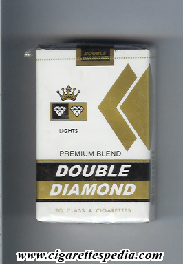 double diamond premium blend lights ks 20 s india usa