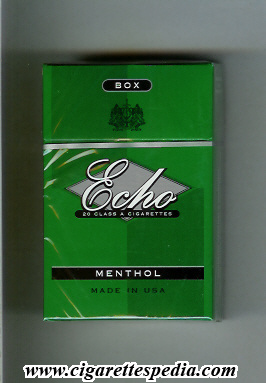 echo american version menthol ks 20 h usa