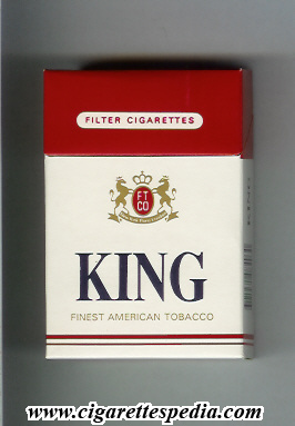 king australian version finest american tobacco ks 20 h australia