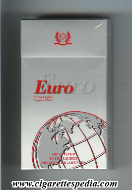 euro ultra lights virginia filter l 20 h greece usa