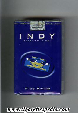 indy brazilian version design 1 american blend filtro branco ks 20 s blue brazil