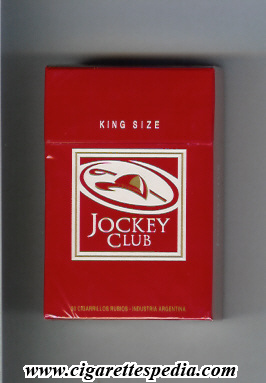 jockey club argentine version ks 20 h red white argentina