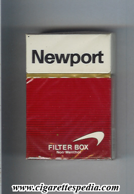 newport filter non menthol ks 20 h usa