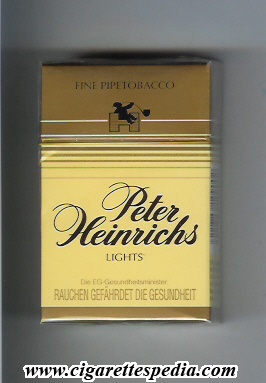 peter heinrichs fine pipetobacco lights ks 20 h belgium germany