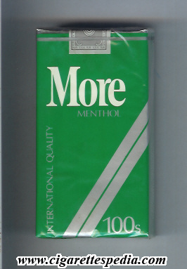 more menthol l 20 s malaysia usa