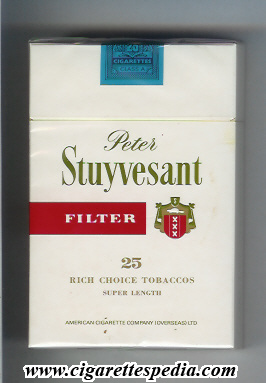peter stuyvesant filter l 25 h