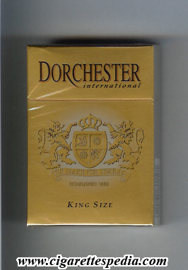 dorchester international ks 20 h gold england