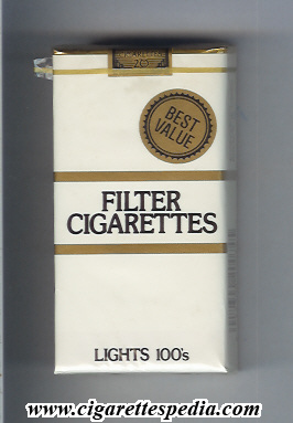 best value filter sigarettes lights l 20 s usa