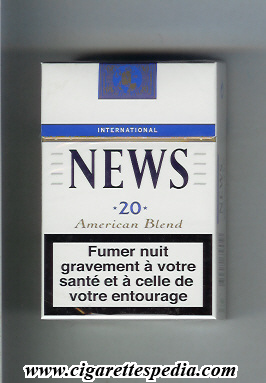 news international american blend ks 20 h white blue france