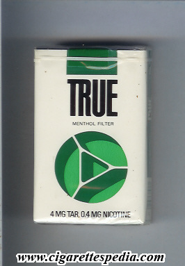 true design 1 menthol filter ks 20 s usa