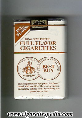 best buy full flavor cigarettes ks 20 s usa