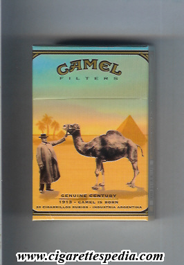 camel collection version genuine century 1913 filters ks 20 h argentina usa