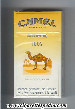camel since 1913 mild balanced flavour l 20 h switzerland usa