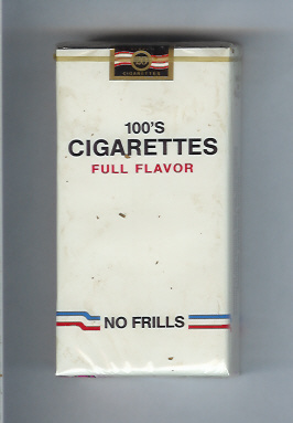 Cigarettes No Frills (Full Flavor) L-20-S - USA