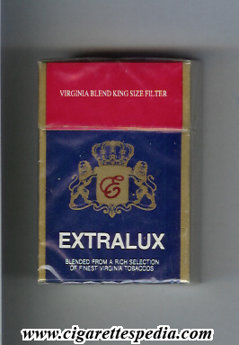 extralux virginia blend ks 20 h unknown country