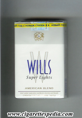wills w super lights american blend ks 20 s england uzbekistan