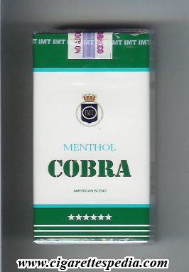 cobra american blend menthol l 20 s armenia