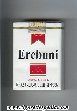 erebuni american blend ks 20 s white red armenia