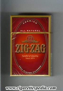 zig zag design 2 premium all natural full flavor filtered ks 20 h usa