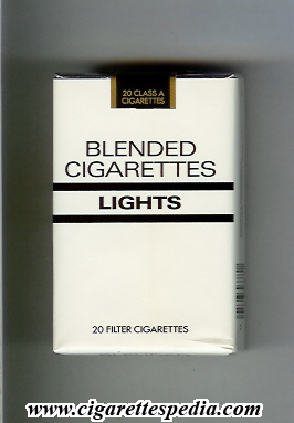 blended cigarettes lights ks 20 s usa