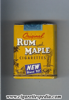 rum and maple original new blend 97 s 20 s usa