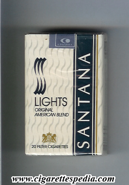 santana lights original american blend ks 20 s brazil