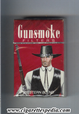 gunsmoke western blend filters ks 20 h with cowboy brown usa
