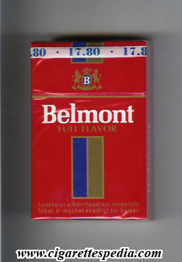 belmont finnish version full flavor ks 20 h finland