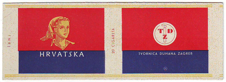 Hrvatska (ctoatian version) S-20-B -Yugoslavia (Croatia).jpg