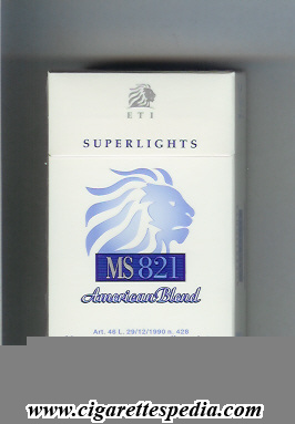 ms eti 821 american blend superlights ks 20 h italy
