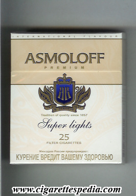 asmoloff premium super lights ks 25 h russia