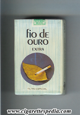 fio de ouro extra ks 20 s white blue with cigarette brazil