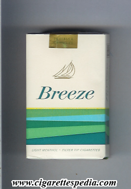 breeze design 1 light menthol ks 20 s usa
