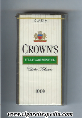 crown s full flavor menthol l 20 s usa