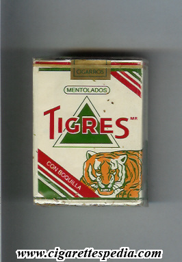tigres mentolados s 14 s white mexico