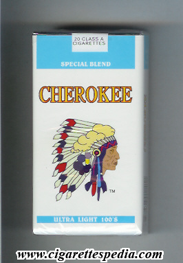 cherokee american version ultra light special blend l 20 s usa