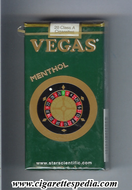 vegas american version with roulette menthol l 20 s usa