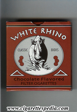 white rhino classic bidis chocolate flavored ks 20 b india