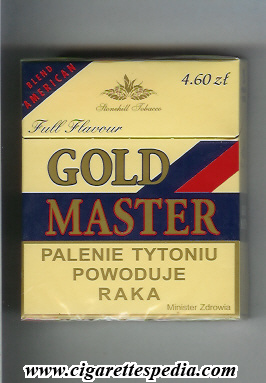 gold master polish version full flavour blend american ks 25 h poland