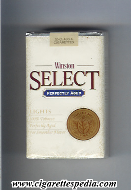winston select perfectly aged lights ks 20 s usa