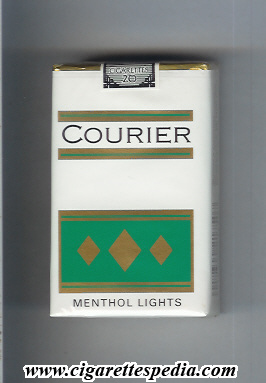 courier menthol lights ks 20 s usa