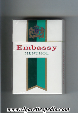 embassy english version with vertical flag s stripes menthol ks 20 h malawi